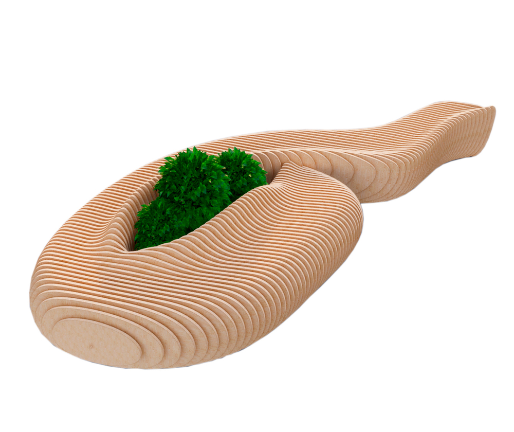 Параметрическая скамейка SKP-21