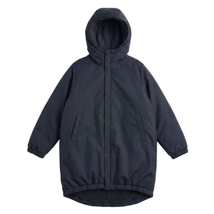 Утеплённая парка женская антрацит (мебрана)