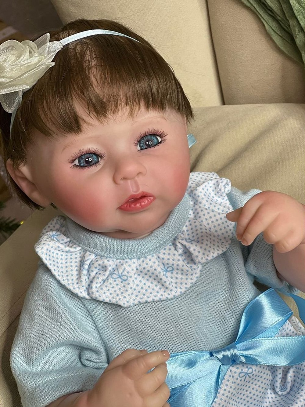 Кукла Реборн виниловая 50см в пакете (FA-806)