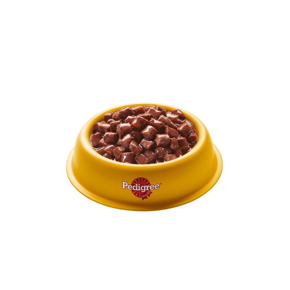 Влажный корм Pedigree для щенков, с ягненком в соусе, 85 г