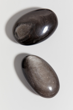 Обсидиан серебристый