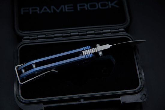 Нож Extrema Ratio Frame Rock  - сталь N690, рукоять синий титан