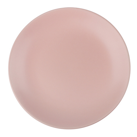 Тарелка подстановочная 26,7см, тм MILLIMI розовый, керамика