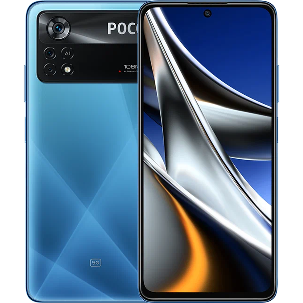 Смартфон Poco X4 Pro 5G 6/128GB Laser Blue