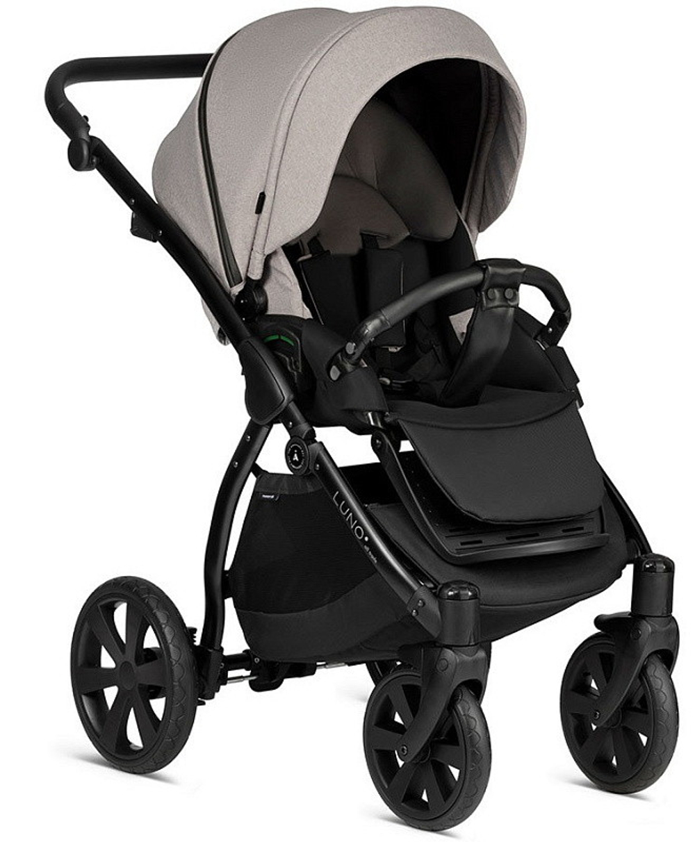 Детская коляска Noordi Luno All Trails 3 в 1 с автокреслом Terra Edusky Black 1012611 Moon Rock