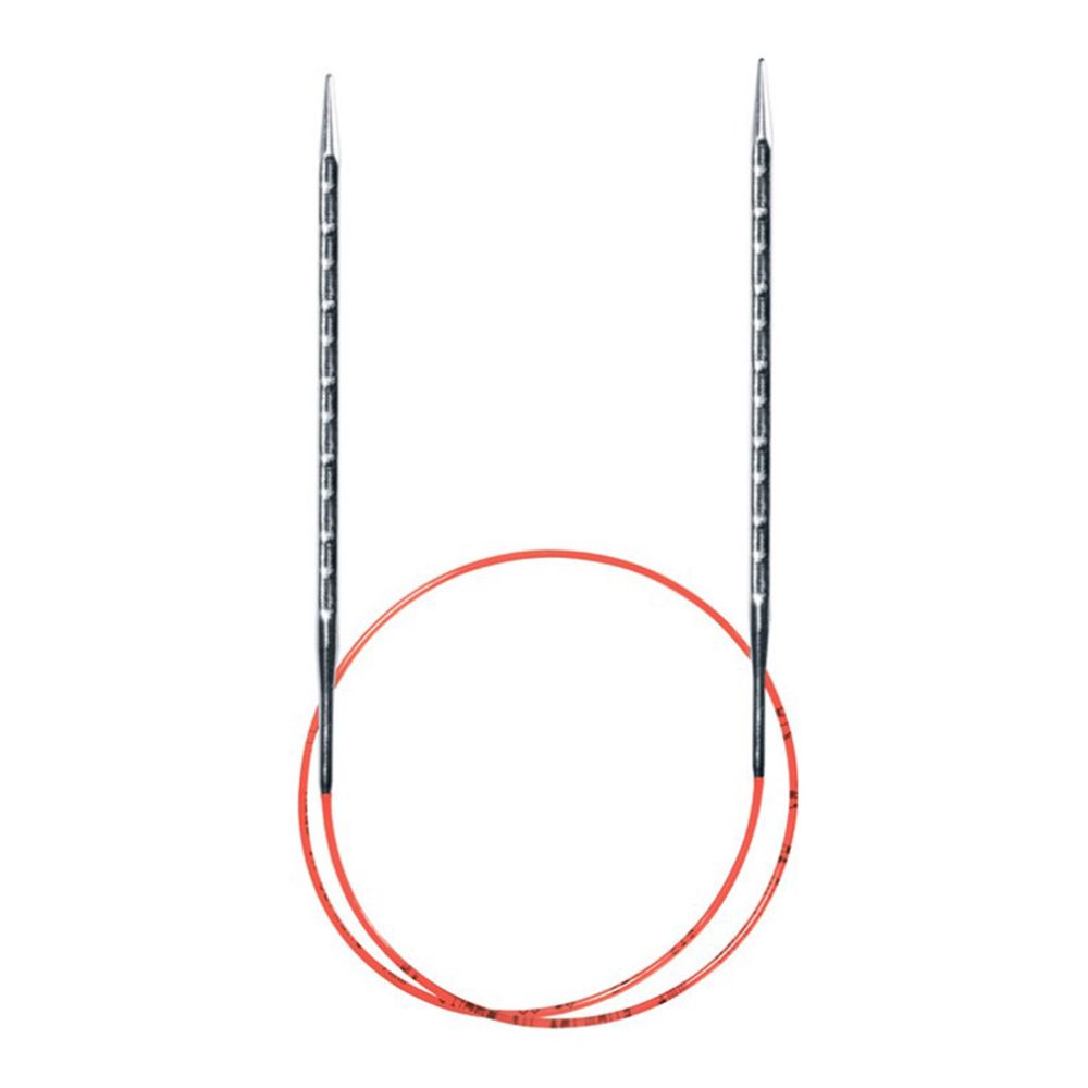 Спицы металлические круговые Addi Novel 2,5-80 см