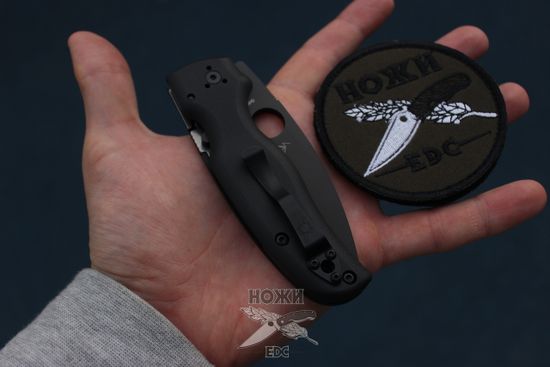 Складной нож Spyderco Shaman 229GPBK c клинком из стали CPM-S30V, рукоять G10