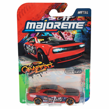 Металлическая машинка Majorette Graffiti Dodge Challenger SRT Demon 4100002 1 1:64 4100002