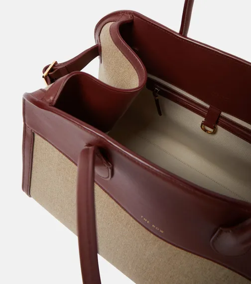 Сумка-тоут The Row Soft Margaux 15 бордовый