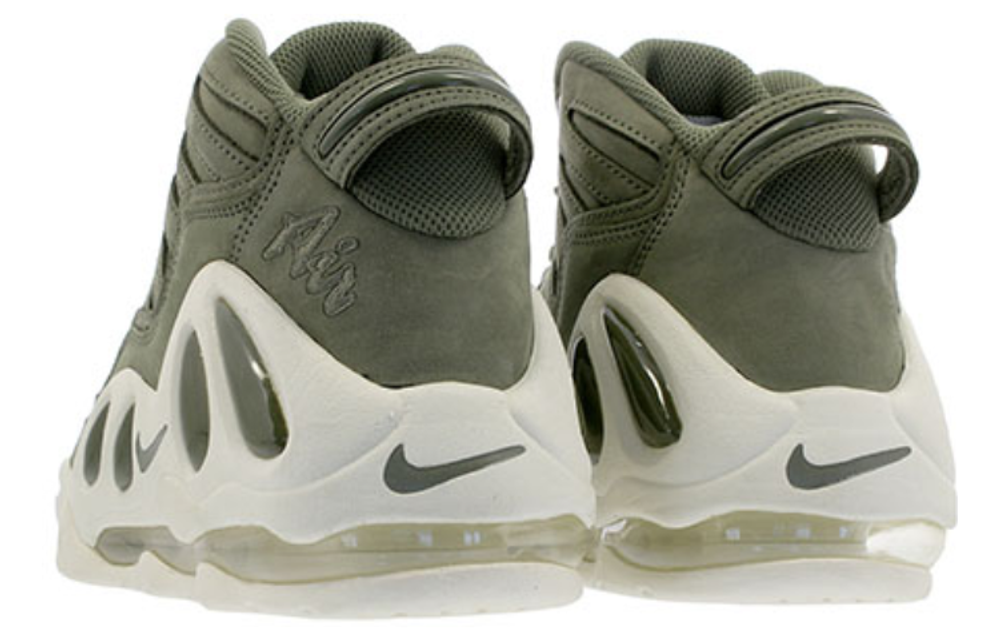 Nike Air Max Uptempo non-slip lightweight high-top retro basketball shoes men's green