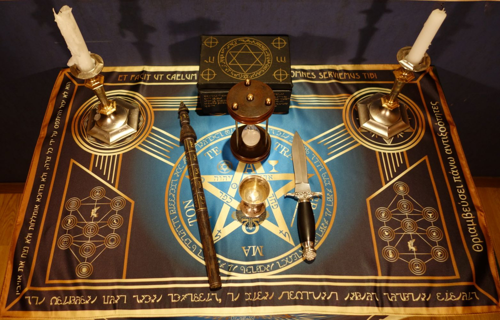 "Алтарь Церемониальной Магии" - синий