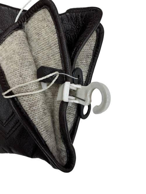 Перчатки.Женские.Кожаные.Люкс качества.Трикотаж-шерсть.В упаковке 5 шт.