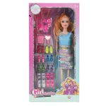 Кукла тип модель, с аксесс. в ассорт. коробка 01368