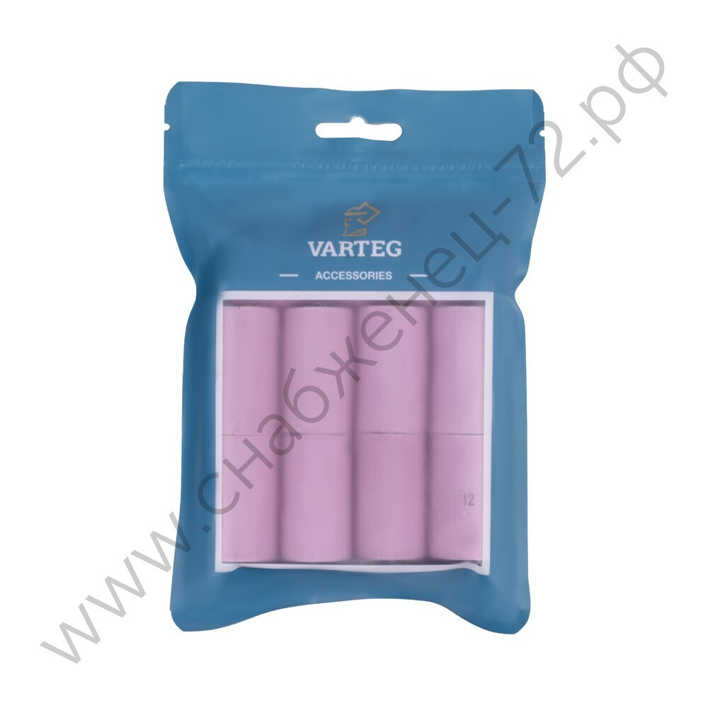 Varteg Сопло керам. 19,5мм №12 газ.линза (701.0426/ТС0036, 42мм, пр-во FoxWeld/КНР)