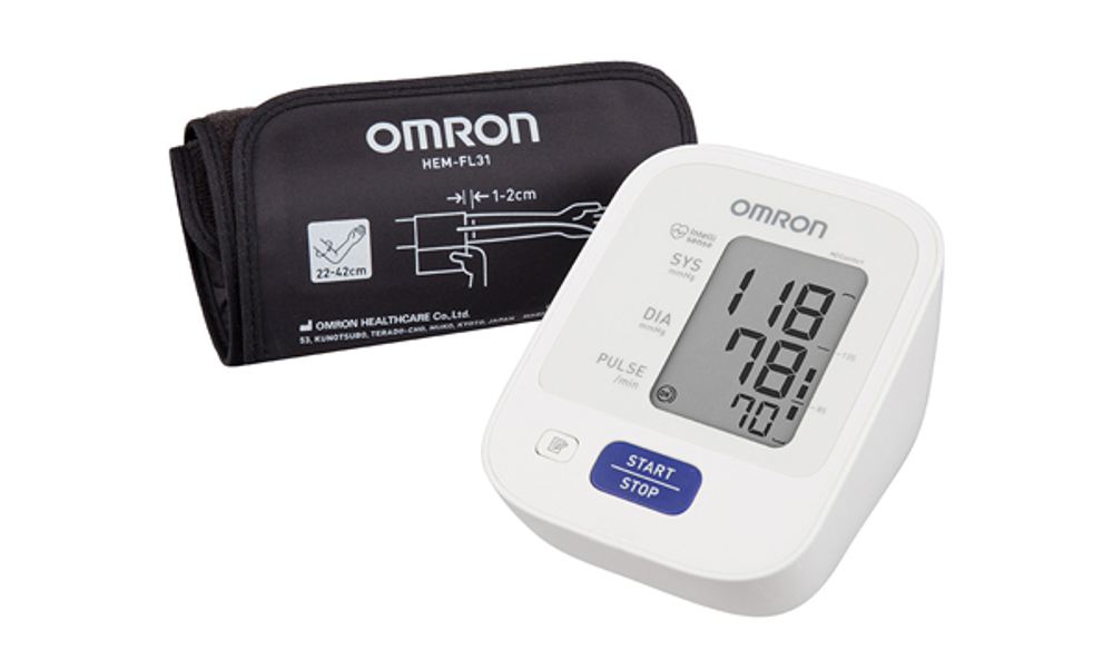 Тонометр Omron m2 Comfort автомат с адаптером 22-42