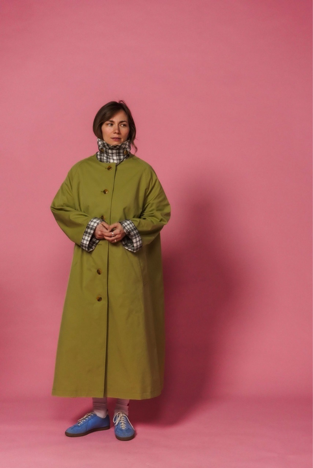 Плащ "Зое" Авокадо
