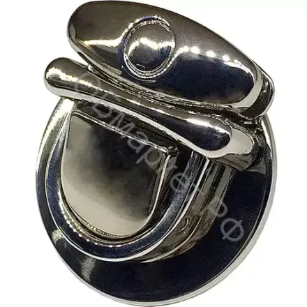 Замок для сумок 2-4 (30*33), никель