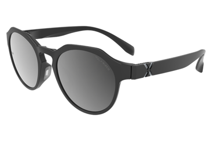 Спортивные очки HILX Feral Matt Solid Black / Black Mirror Polarized Lens