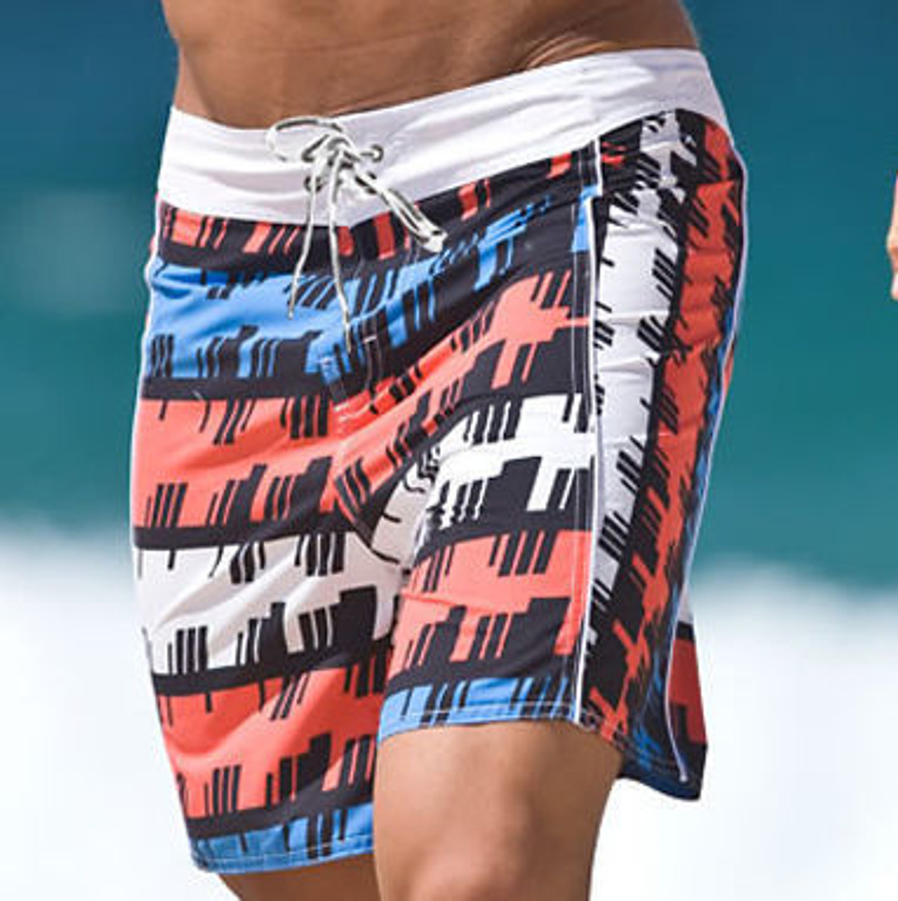 Мужские плавательные шорты Aussiebum Beach Shorts Geometrical