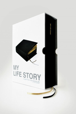Дневник my life story бежевый