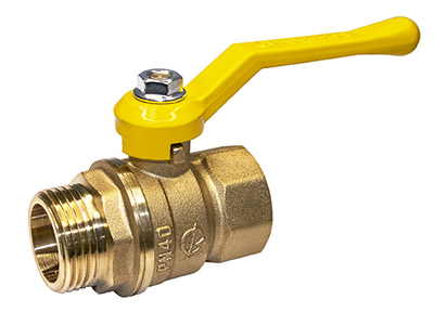 Кран шаровой газовый DN-25 СТАНДАРТ 221 ВхН PN40 ГАЛЛОП