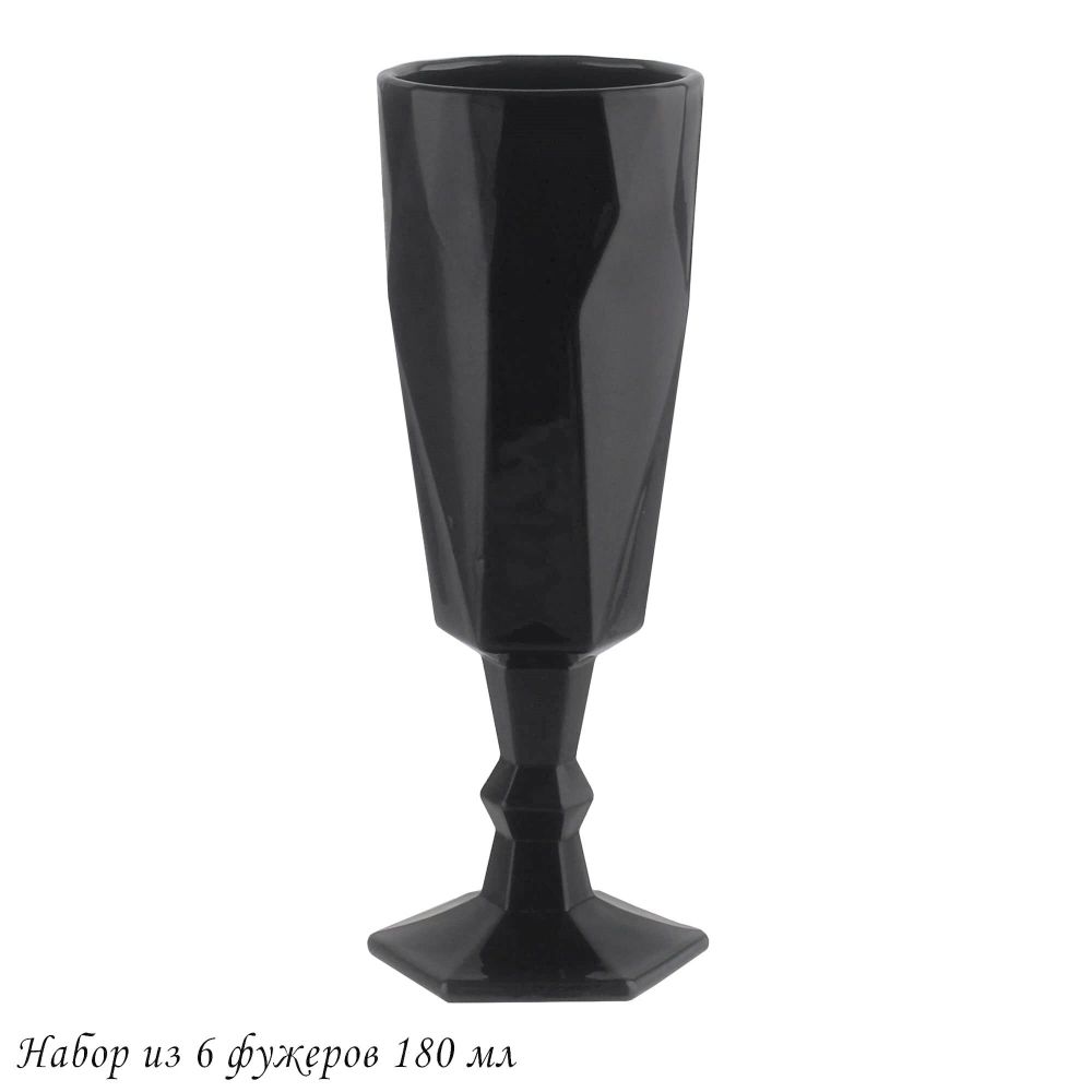 Lenardi 583-002 Набор из 6 фужеров 180 мл в под.уп.(х4)Стекло