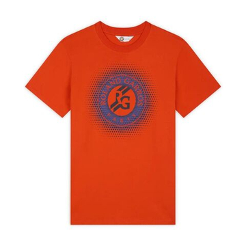Мужская теннисная футболка Roland Garros Logo - clay/navy blue