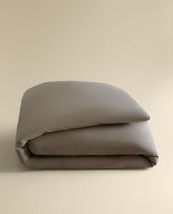 Пододеяльник Zara Home, хлопок 100%, однотонный, 5151/088