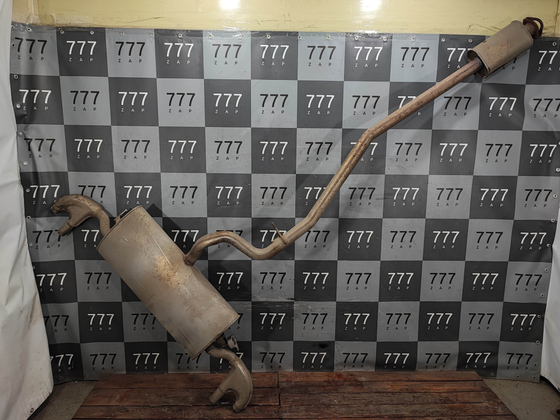 Глушитель Geely Tugella 19-нв Б/У Оригинал 2061031500