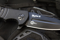 Складной нож Bloke Z D2 Black Titanium