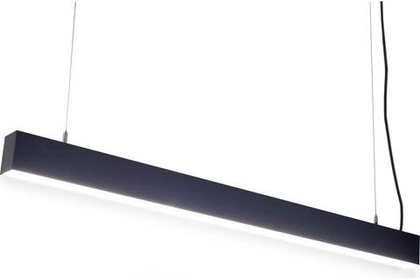 Светильник LED линейный СЛИМФЛЕШ VS310 75W-9500Lm 4000К Опал IP40 чёрный 1230х66х65мм