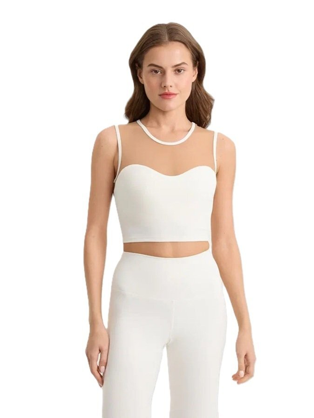 ОДЕЖДА ДЛЯ ТЕННИСА Женская, Топ ATHLETIQUE БЮСТЬЕ .