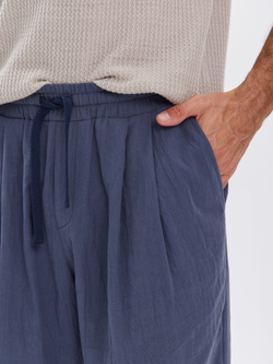 Штаны хлопковые с защипами