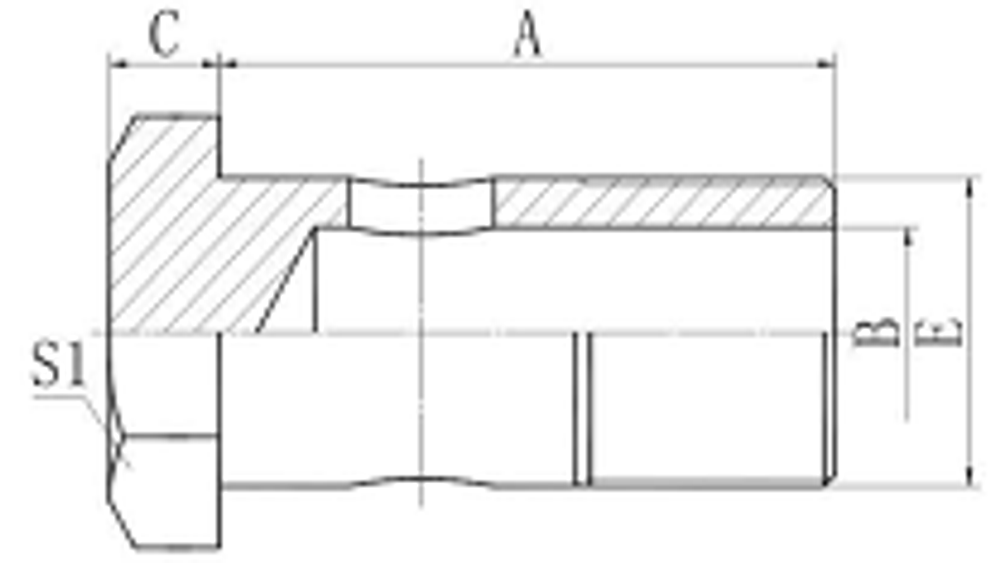 Фитинг BANJO BOLT 1/2
