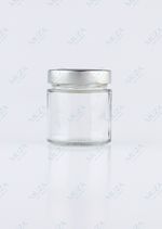 Баночка стеклянная с крышкой 200 мл.