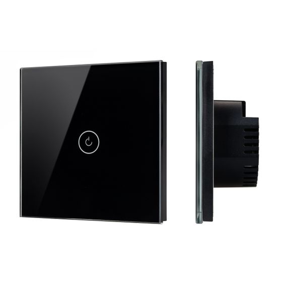 Выключатель сенсорный SWT-OMALI-S01-ZB-BK (250V, 10A, Zigbee) Arlight 050033