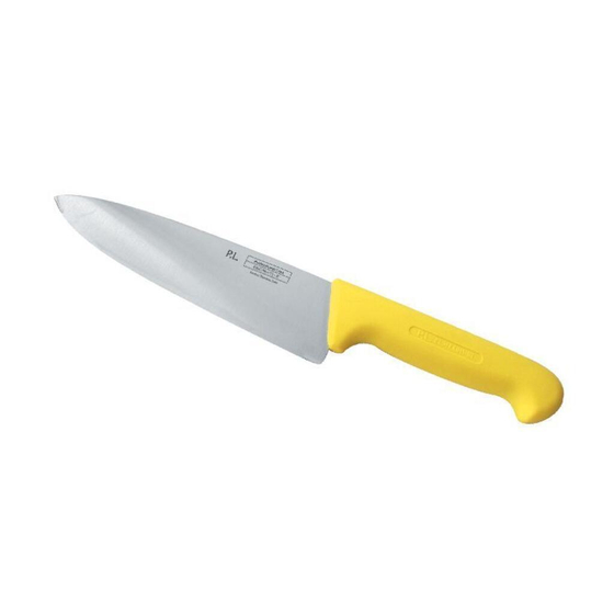 Нож поварской 25 см PRO-Line желтая ручка P.L. Proff Cuisine