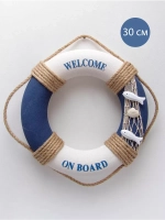 Декор на стену для интерьера "Спасательный круг" 30 см