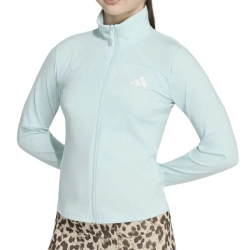 Детская теннисная куртка Adidas Kids Essentials Training - halo mint/white