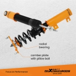 Комплект для автомобиля Volvo S70 / C70 / V70 1998-2001 Adj. Height Shock Absorbers Strut Coilovers Suspension Kits lowering kit