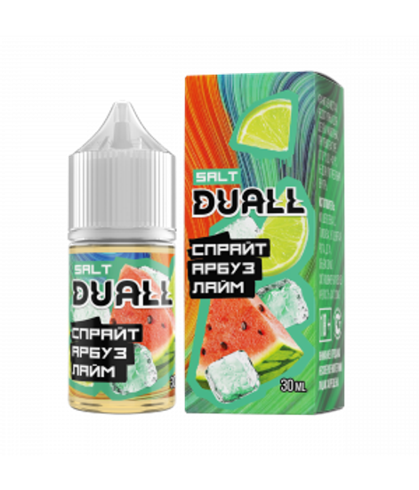 Жидкость Duall, 30 мл, Light Спрайт, арбуз, лайм