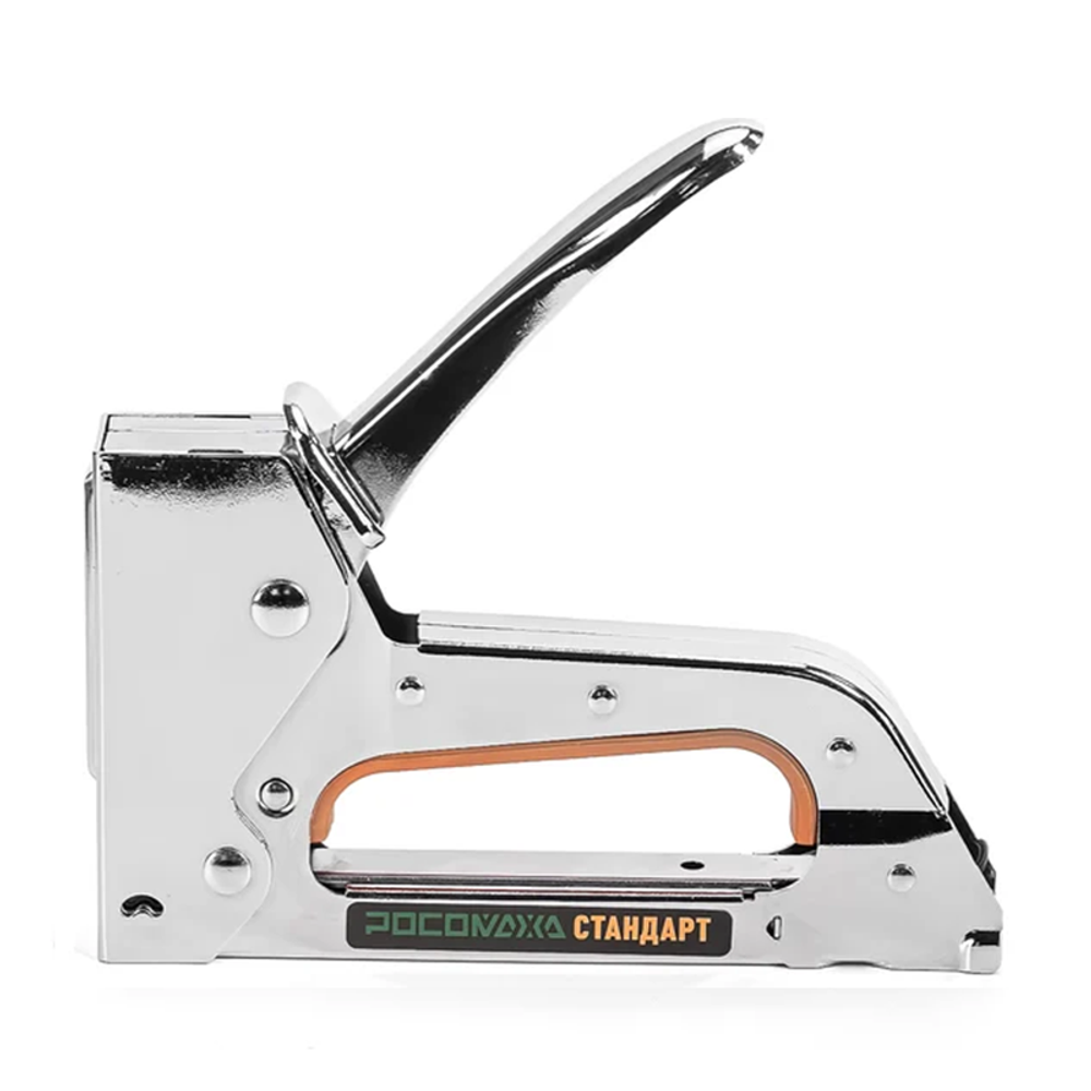 Ручной металлический степлер СТАНДАРТ (тип 53, скобы 6-10 мм) "РОСОМАХА" (605302)