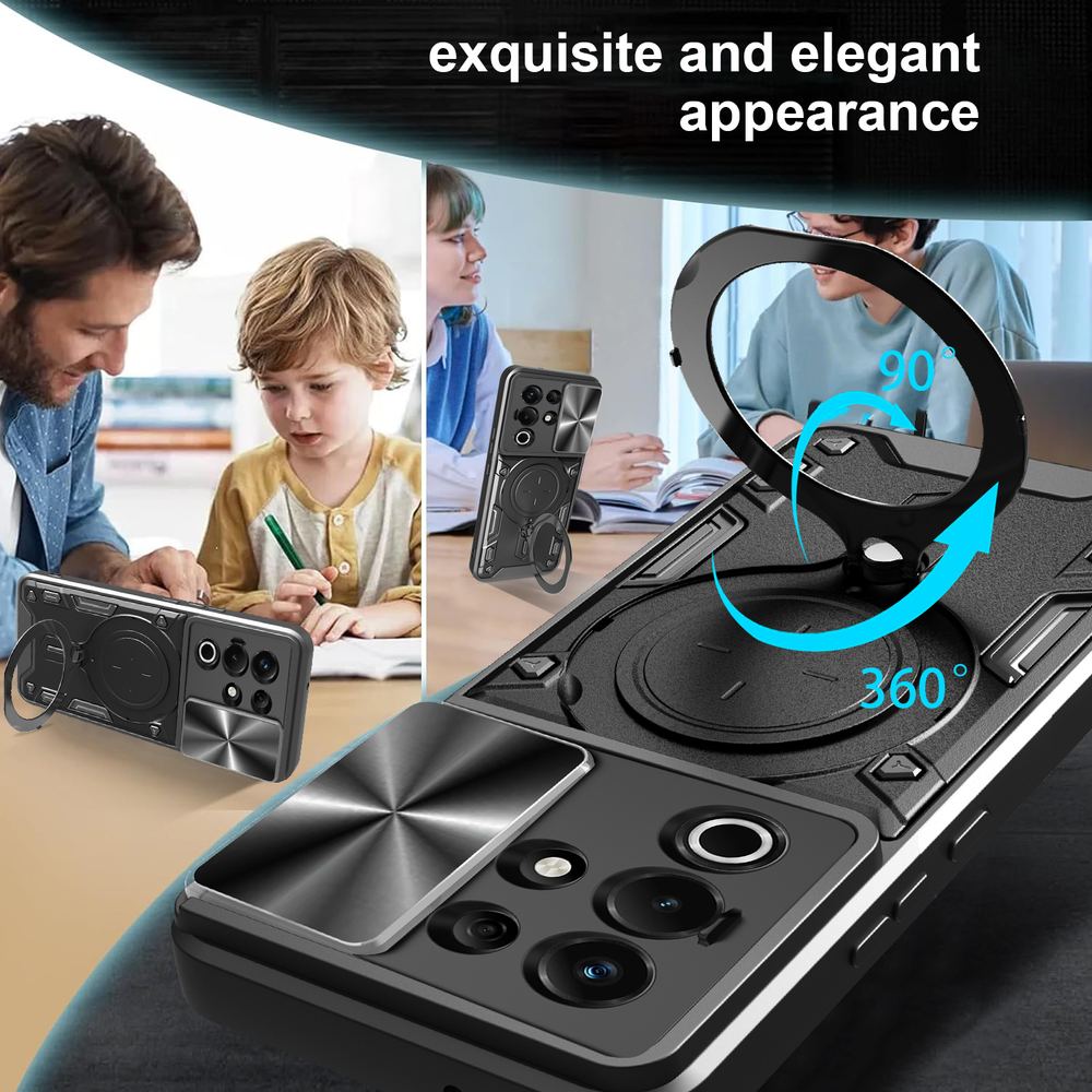 Чехол с кольцом Big Ring Case для Samsung Galaxy S24 FE