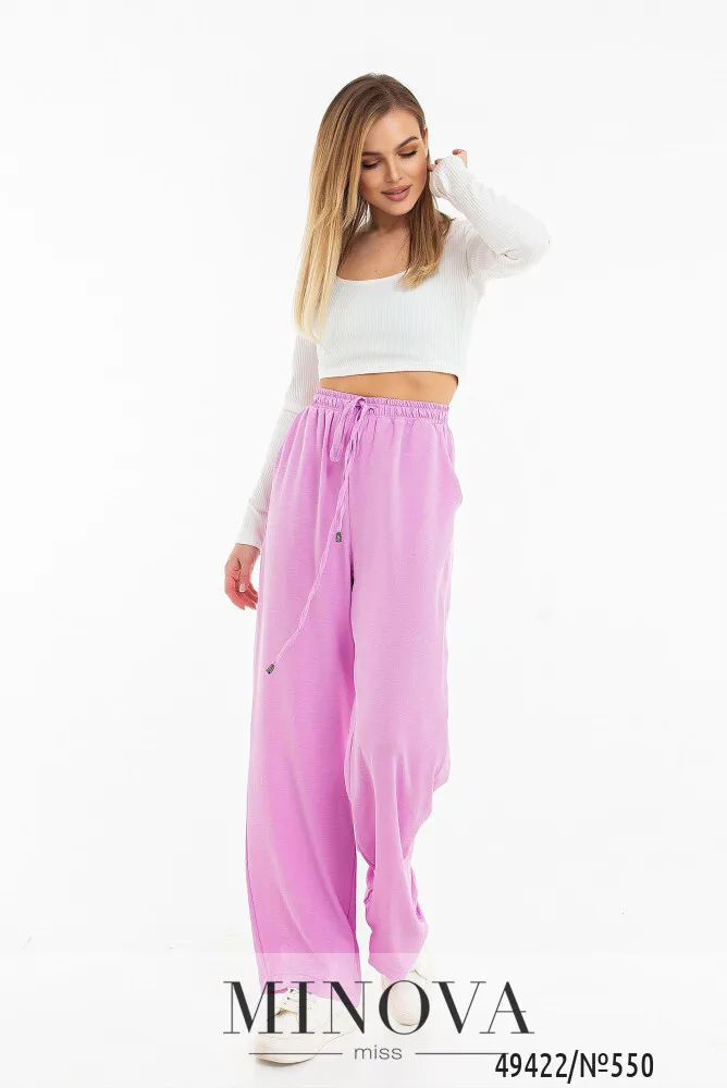 Брюки 550-лавандовый Minova