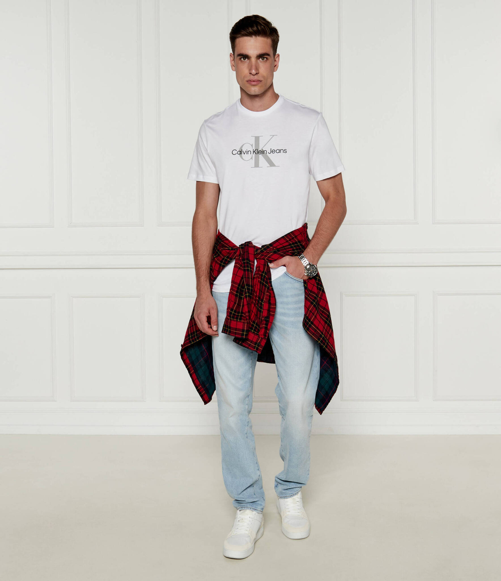 Футболка CALVIN KLEIN JEANS - белый(00040EM286)