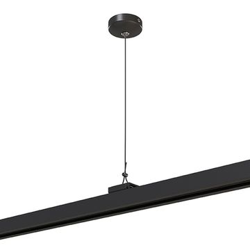 Подвес для однофазного и трехфазного шинопровода 504177 черный Barra Lightstar