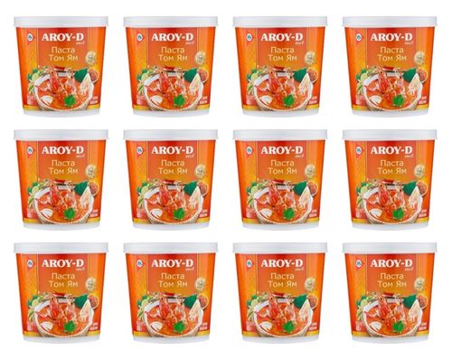 Aroy-D Паста Том Ям кисло-сладкая, 400 г 12 шт