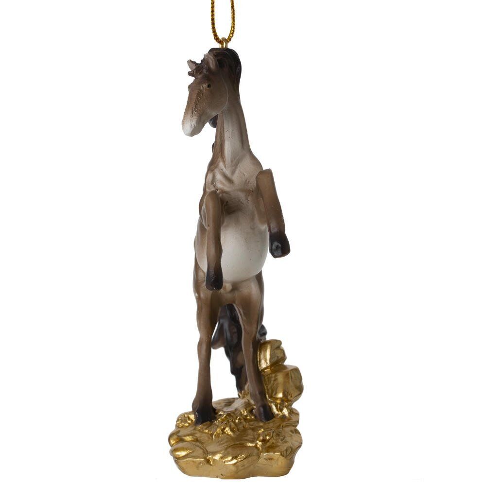 GAEM Фигурка декоративная подвесная "Лошадь", L9 W4 H12,5 см