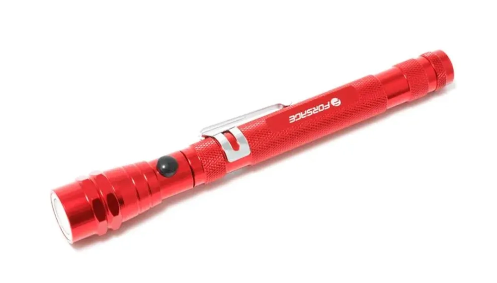 Фонарь телескопический с магнитом 3LED (L:220-845мм), в блистере Forsage F-686ML3