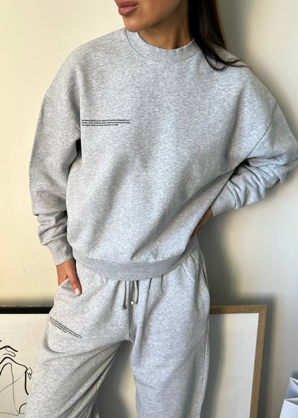 Хлопковый костюм Pangaia, XS